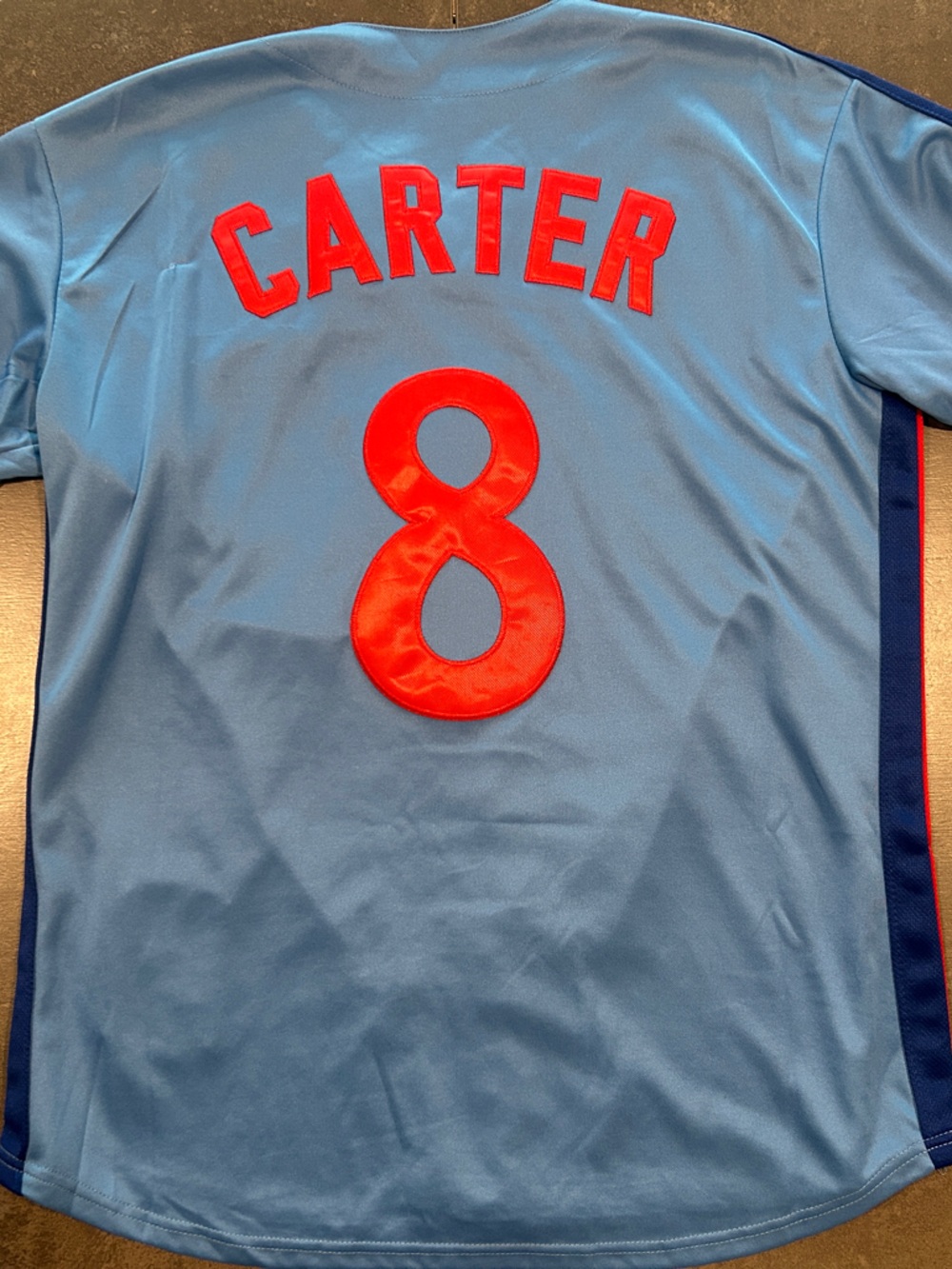 Mitchell & Ness  Expos Gary Carter Jersey #8 - Picture 5 of 5